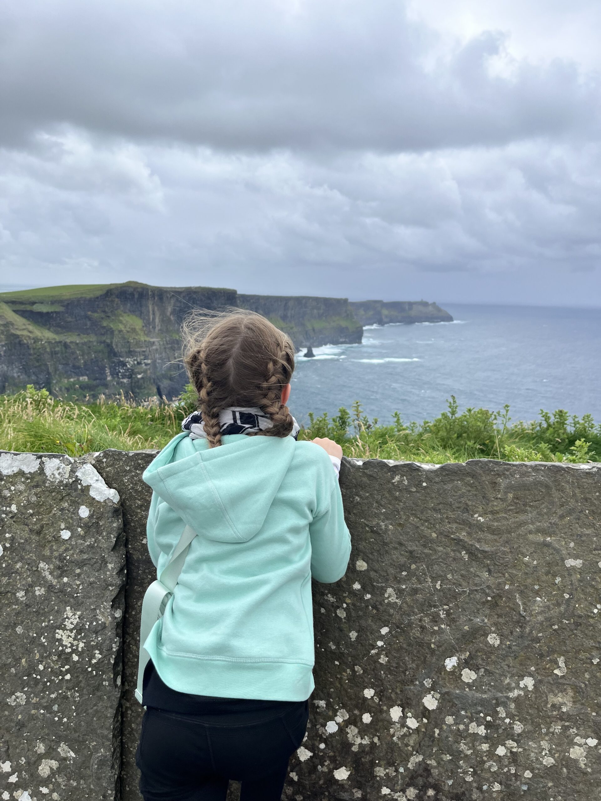 Family Travel at Cliffs of Moher, Ireland