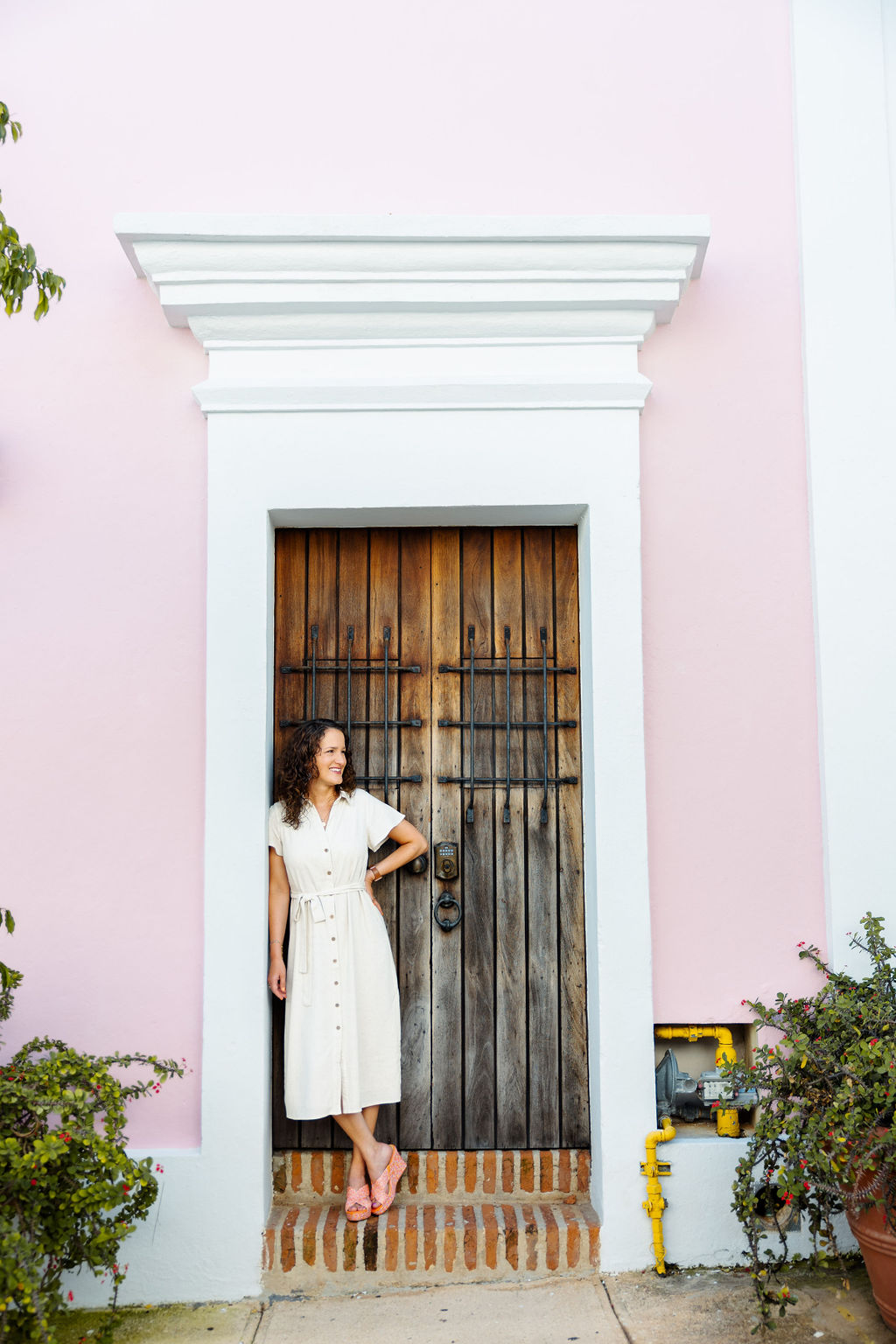 travel advisor exploring the charming streets of Old San Juan, Puerto Rico